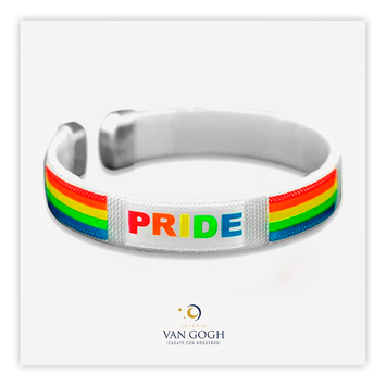 Diseño ARCOIRIS PULSERA DE TELA (Set de 2)